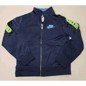 Nike Track Jacket Toddler Size 3 T Zip Up Jacket w/ Zip Pockets